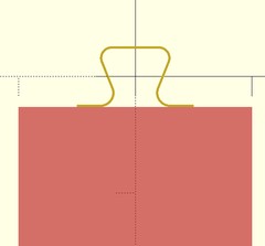 Step 5: Subtract the sacrificial tab