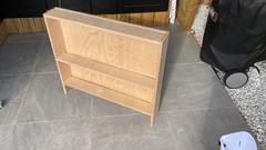 Raw cabinet, assembled