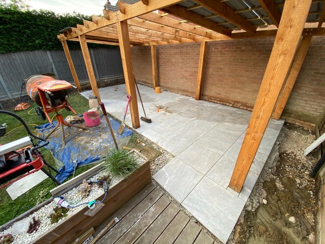 All tiles installed