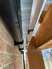 Gutter installed