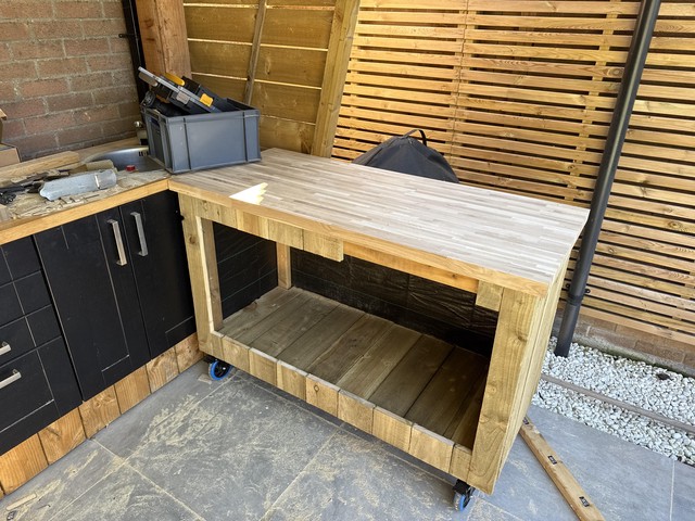 Countertop installed