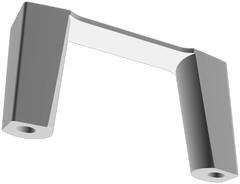 3D model of stand, used in place of feet