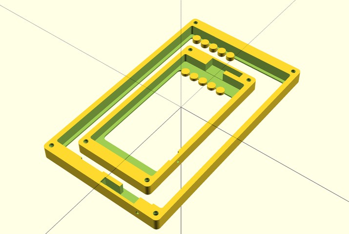 OpenSCAD 3D render