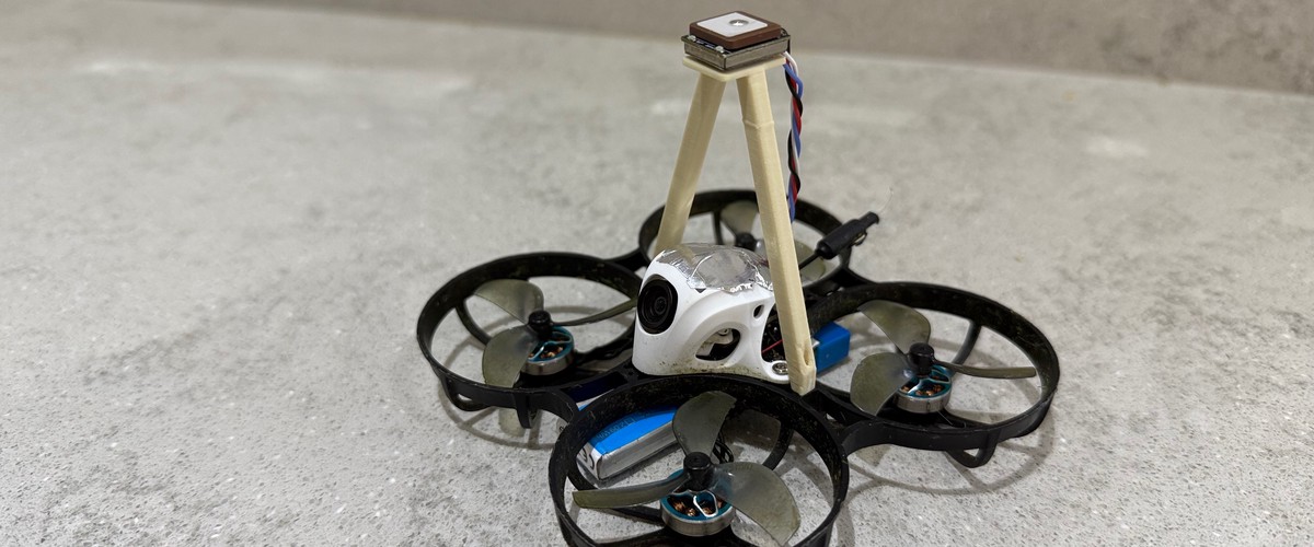 Ridiculous gantry holding functional GPS module