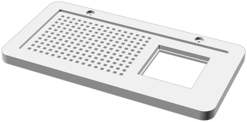 Rendering of the model