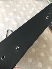 1U panel drilled without face plates