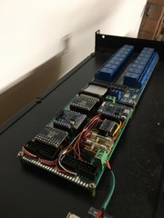 Main control PCB wired up