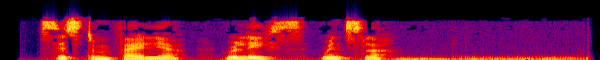 Audio spectrogram