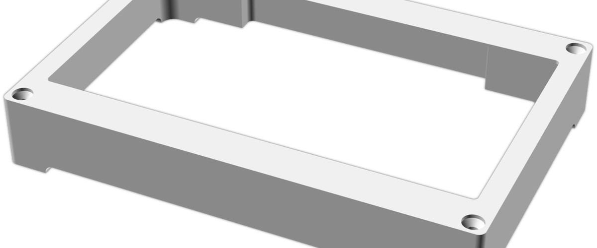 3d rendering of bezel